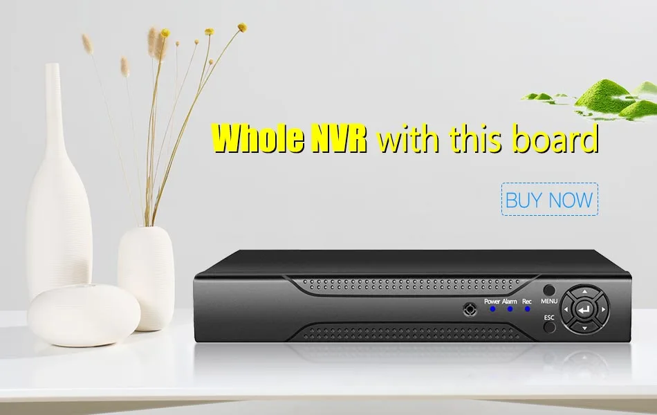 5 в 1 4CH/8CH/16CH AHD DVR видеонаблюдения рекордер наружного наблюдения DVR 1080N Гибридный плата DVR для аналоговых AHD CVI TVI IP