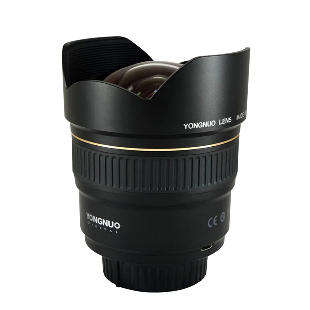 Новый объектив Yongnuo YN14mm F2.8 AF MF с автофокусом ультра широкий Anglr Prime для камеры Canon 5D