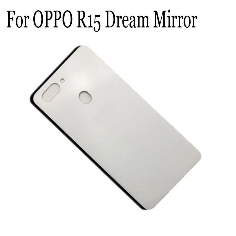 Новая стеклянная задняя крышка батарейного отсека дверной корпус для OPPO R15