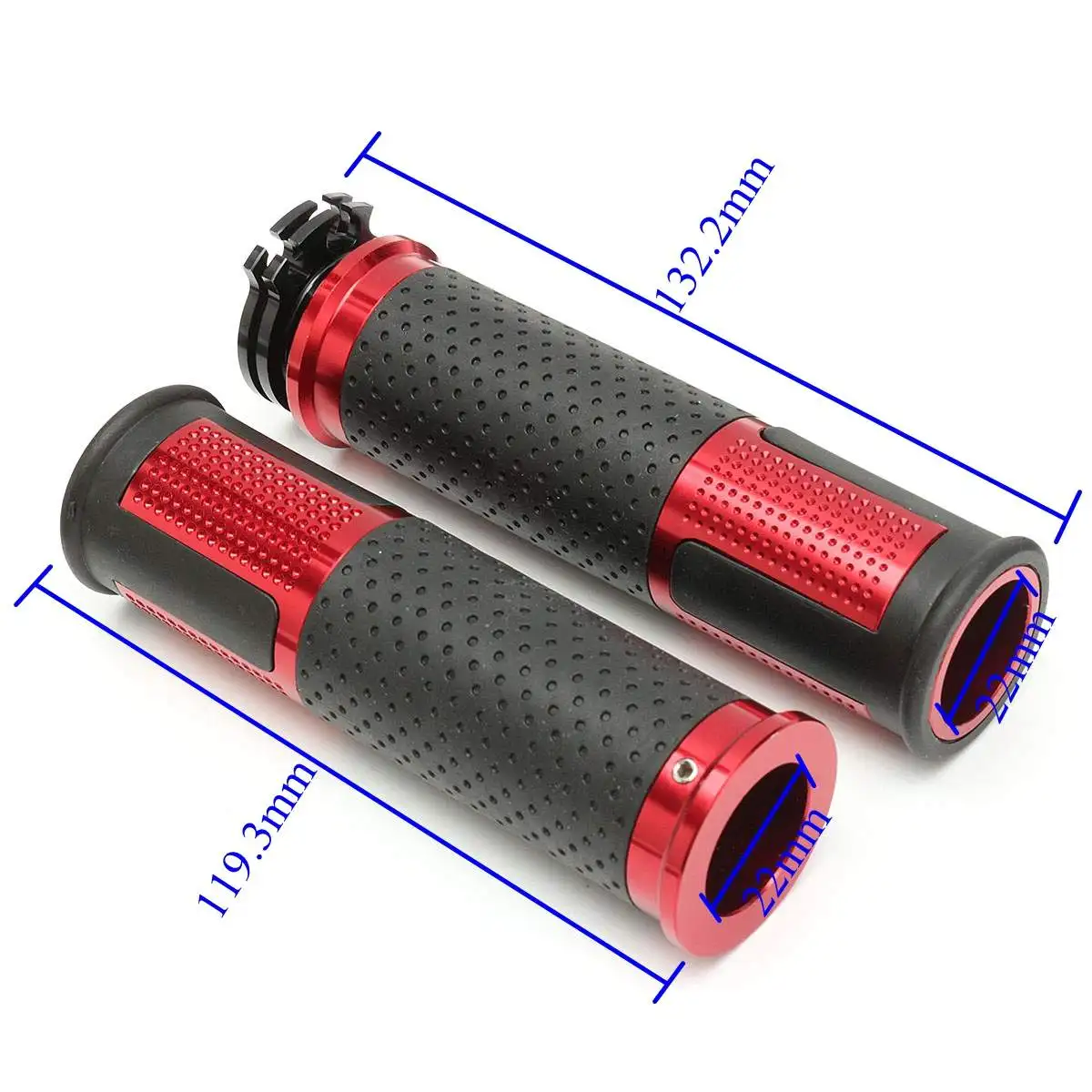 

22mm 7/8" Motorcycle Hand Grips Handlebar Grips For Honda/Suzuki/Yamaha