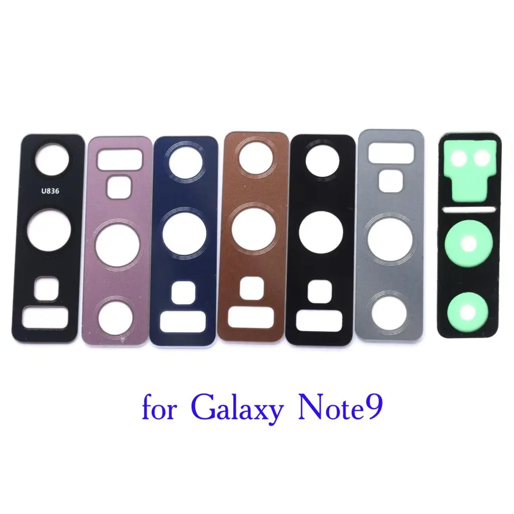 1 шт. Оригинальный стеклянный объектив задней камеры для Samsung Galaxy Note 9 Note9 N960 с