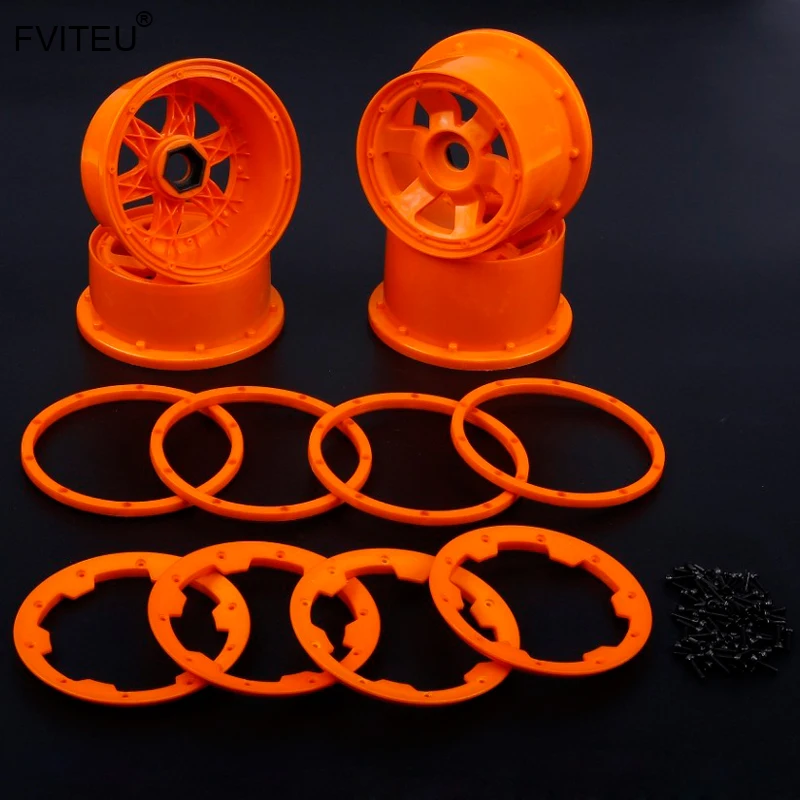 Нейлоновая Ступица колеса и обода наборы для 1/5 HPI Baja 5B SS Rovan King Motor|Детали