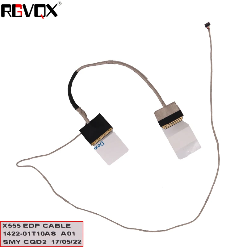 New Laptop Cable for ASUS X555LD-1B X555LP X555D X555A F555LA K555Y PN: 1422-01T10AS 1422-01SV0AS Notebook LCD LVDS CABLE | Компьютеры и