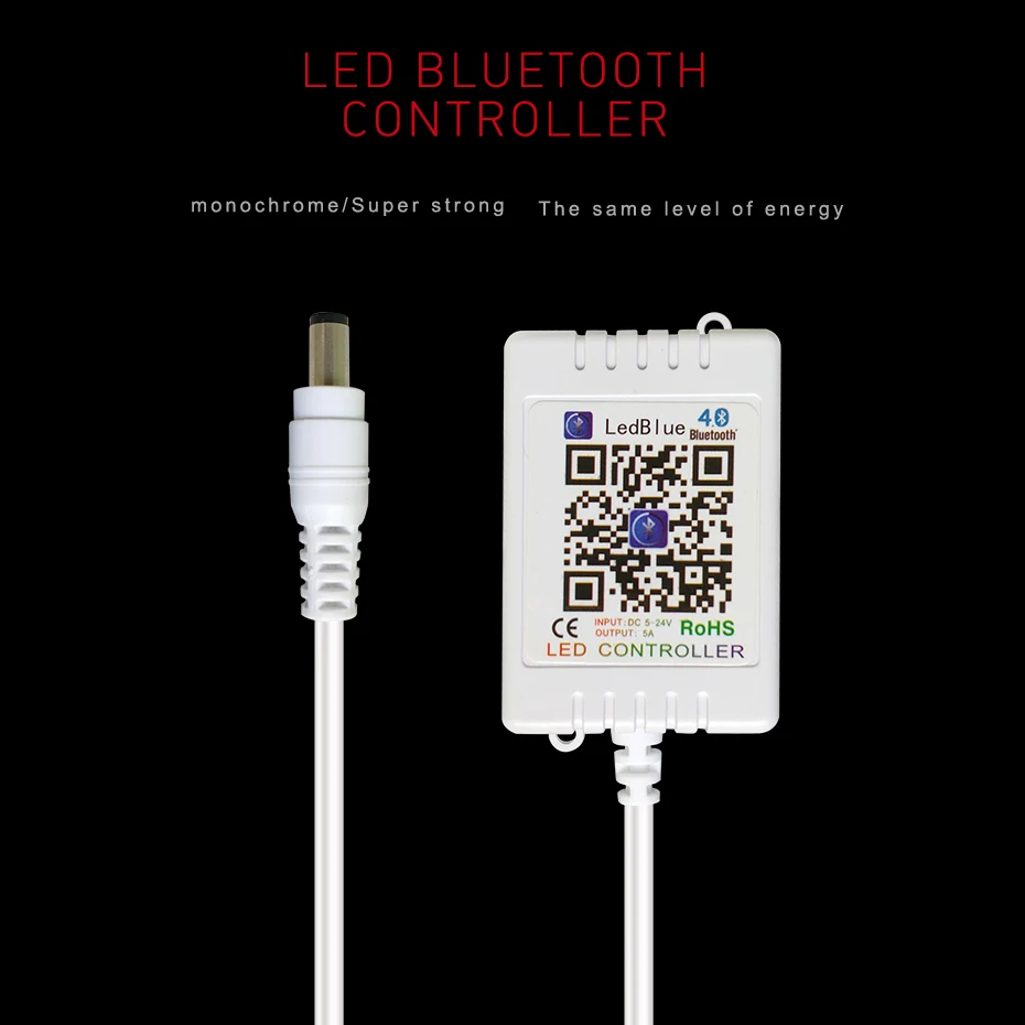 5-24 в беспроводной Bluetooth один светодиодный контроллер для светодиодной ленты Dimmers 12 В 12 в яркость Музыка Светодиодный Свет приложение пульт дистанционного управления