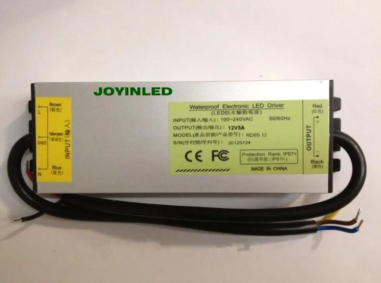 Высокая мощность светодиодный драйвер 50 Вт постоянного тока 1500ма