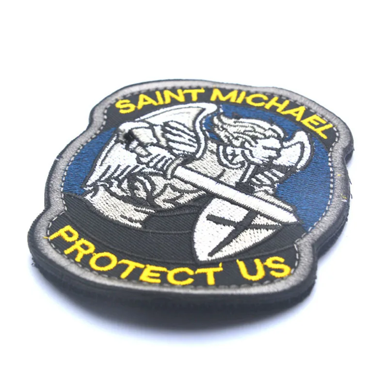 Военный Патч Saint Michael армейский военный 3D знак нарукавная нашивка|us patch|armband