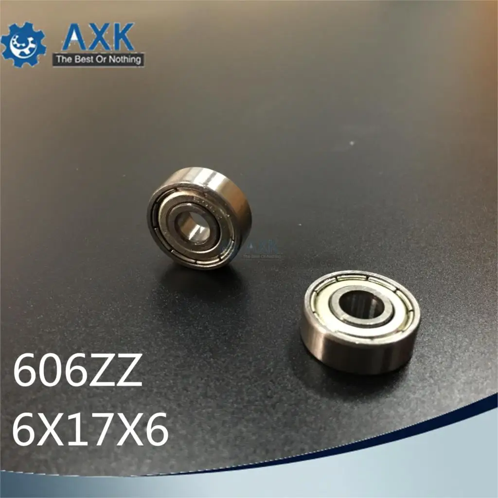 606ZZ 603ZZ 604ZZ 605ZZ 606ZZ 607ZZ 608ZZ 609ZZ подшипник ABEC-5 10 шт. 4x12x4 мм миниатюрный 604Z упорные шариковые подшипники 604 ZZ EMQ качества - Цвет: 606ZZ