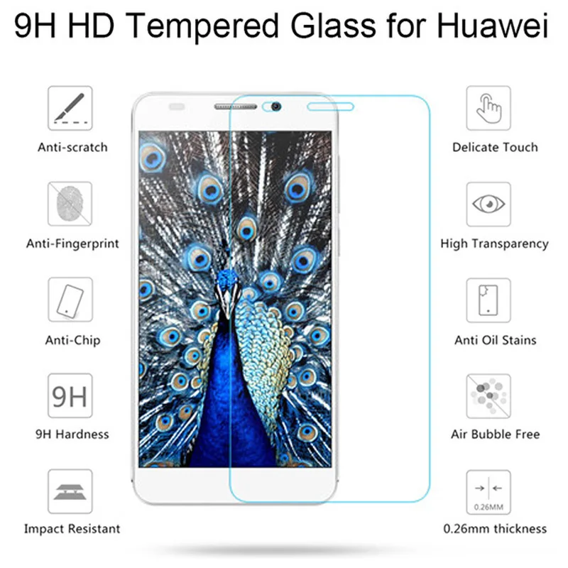Закаленное стекло для Huawei Honor 6 H60-L01 защитная пленка экрана | Мобильные телефоны и