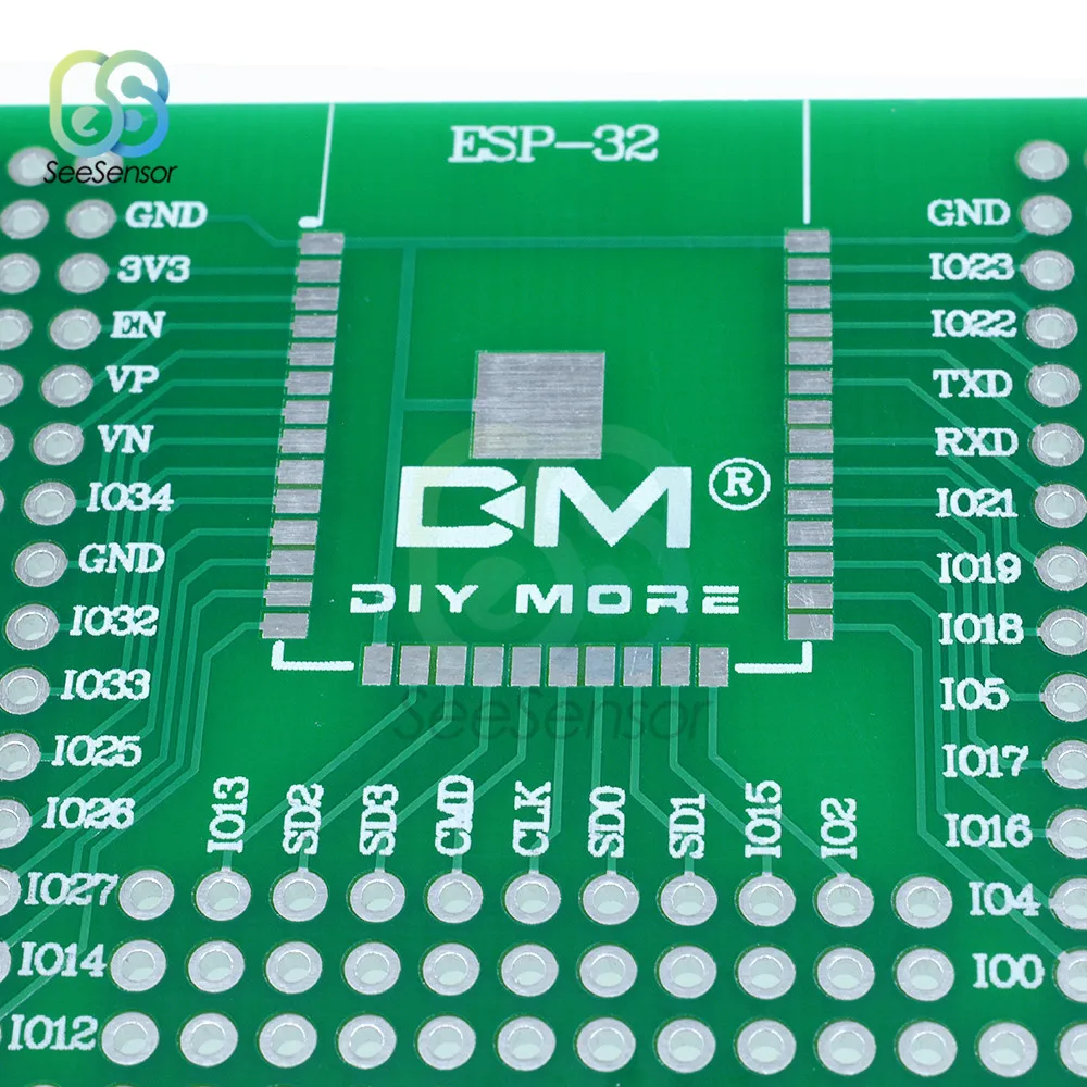 Двухсторонняя Прототипная печатная плата 1 шт. 5x7 см 7x9 макетная для Arduino Relay ESP8266 Wi