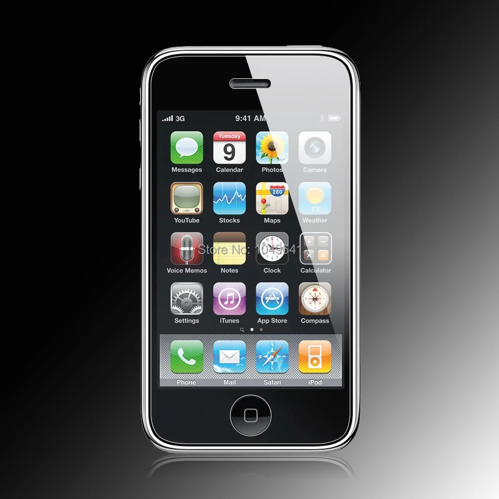 JONSNOW пленка из закаленного стекла для iPhone 3GS 9 H 2.5D Передняя ЖК Взрывозащищенная