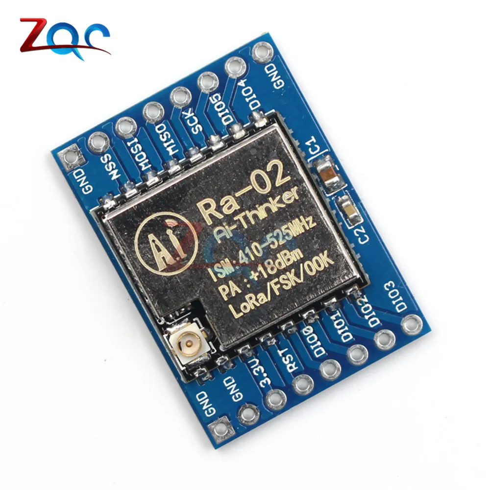 SX1278 LoRa модуль 433 м МГц 10 км Ra 02 Ai Thinker беспроводной спектр распространения разъем