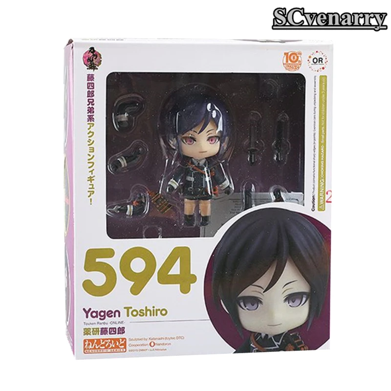 Аниме Nendoroid 594 Touken Ranbu онлайн яген тусироу ПВХ фигурка Коллекционная модель