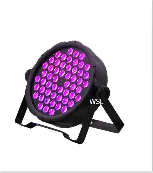 10 шт./лот par 64 led flat 54*3w RGB 3 в 1 Бесплатная доставка | Лампы и освещение