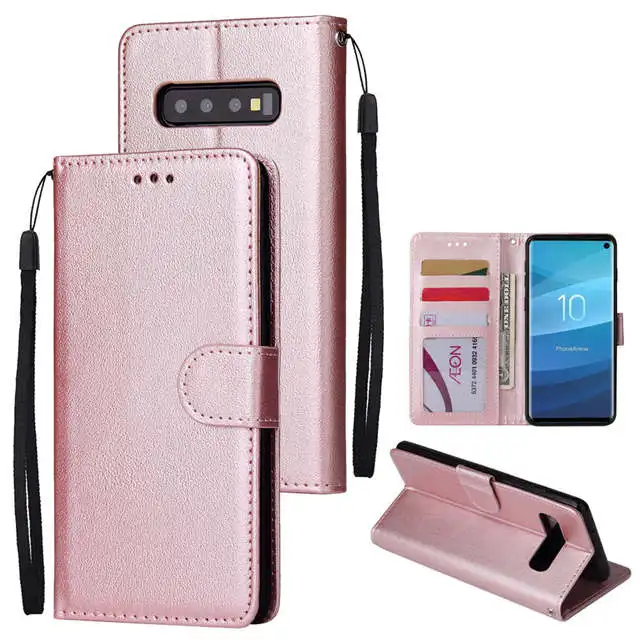 Чехол-кошелек для samsung Galaxy S10E S10 Plus из искусственной кожи с откидной крышкой и подставкой, чехол-книжка для samsung s10 s10+ s10e чехол для телефона