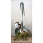 Полная квадратная алмазная 5D сделай сам: ложка и вилка птицы алмазная вышивка крестиком на рисунке, стразы украшения мозаикой