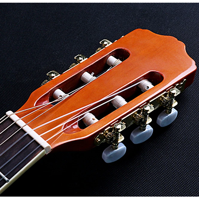 Классическая гитара акустическая электрическая 39 дюймовая нейлоновая струна 6