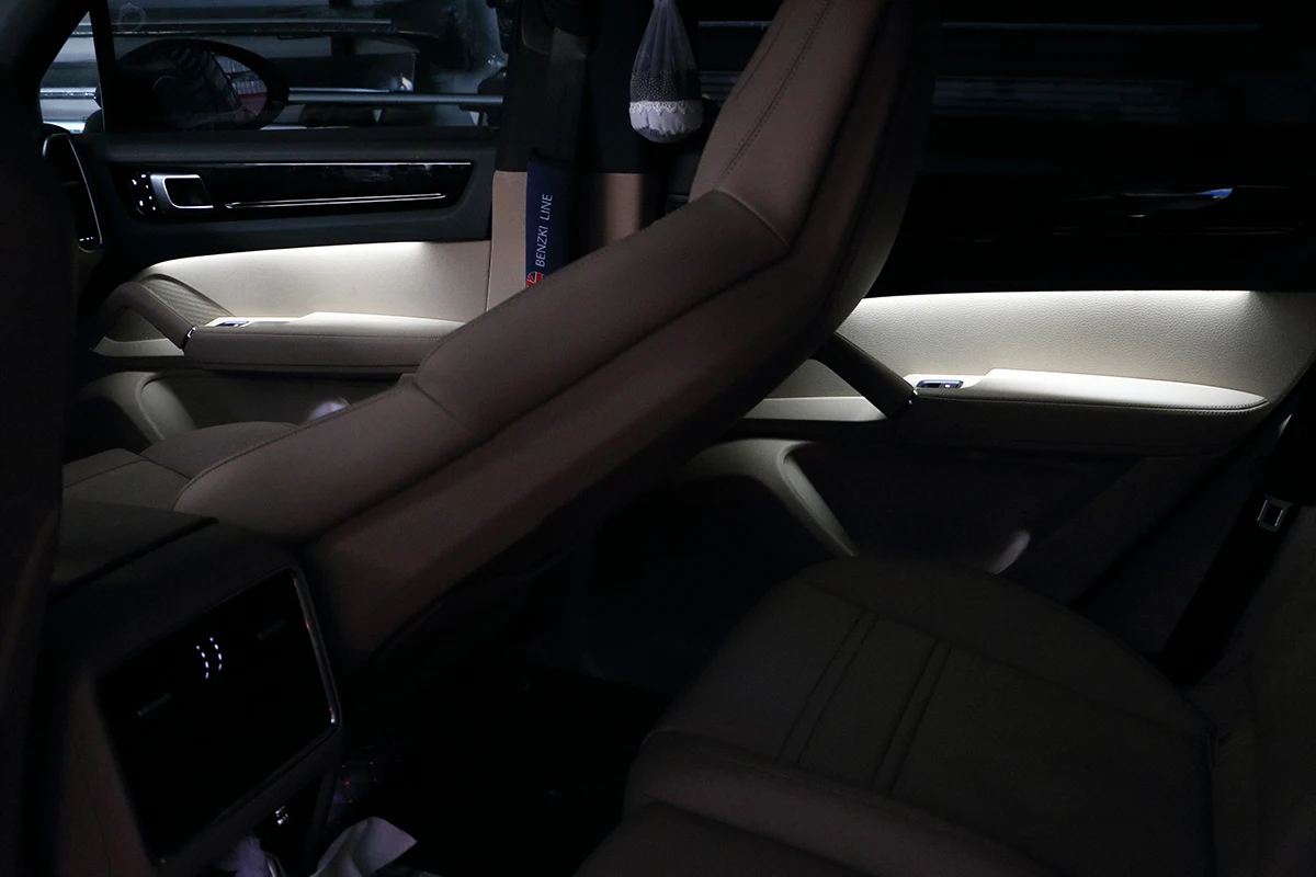 Lsrtw2017 водить автомобиль интерьера атмосфера светильник для porsche cayenne macan Boxter