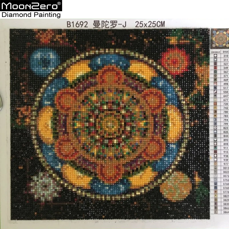 Новый 5D Diy круглый резиновый алмазный живопись Красота Назад Крест Стич Ринестон Полный Мозаика Вышивка Осенняя сцена Домашний декор Подарок.