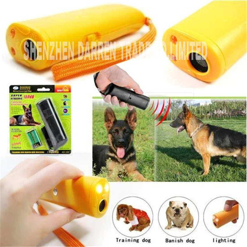 

5 pcs / lot Ultrasonic Dog Training Device Trainer Repeller Control Anti Bark Stop Barking Use distance 1m