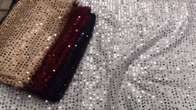 

Высококачественная модная кружевная ткань в SYJ-1194, с блестками, тюль, французская кружевная ткань в африканском стиле