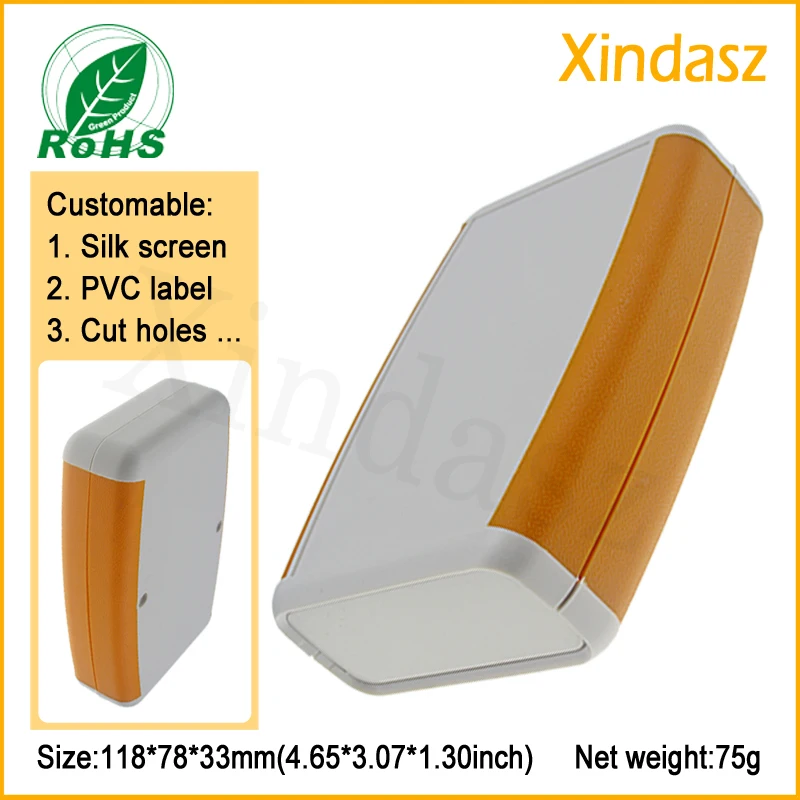 1 шт. 118*78*33 мм китайский пластиковый корпус электроника пластиковые карманные