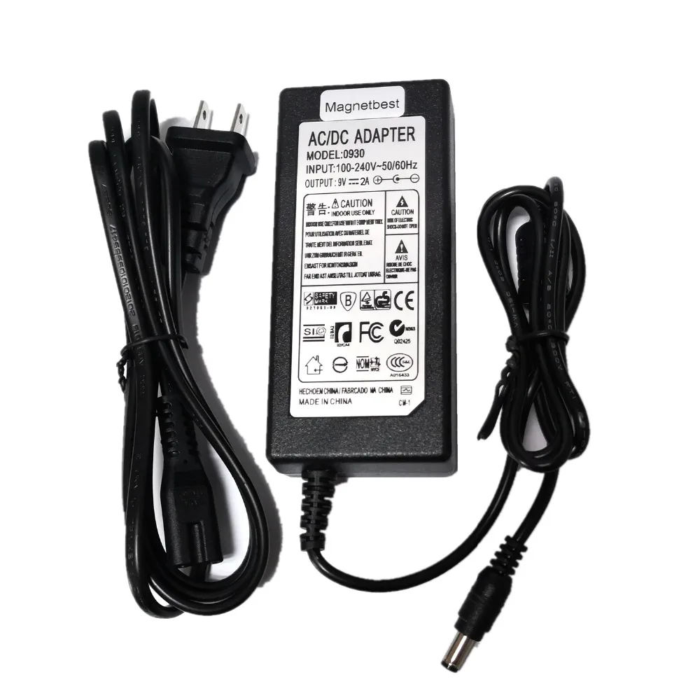 9V 2A 2000mA AC DC адаптер для Digitech GNX2 GNX3 GNX4 GNX3000 линия 6 гитарных эффектов питания