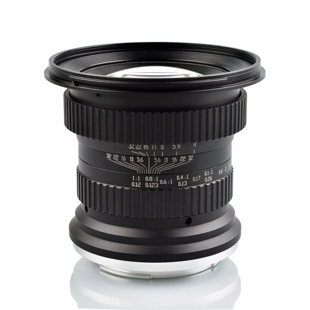 GloryStar 15 мм F/4 F4.0 F32 Ультра широкоугольный 1:1 макрообъектив для цифровых зеркальных