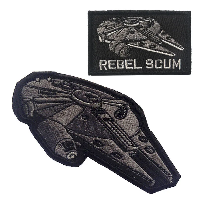 

Аксессуар с эмблемой REBEL SCUM Вышивка Аппликации Значки, тактический крючок и петля для самостоятельной сборки
