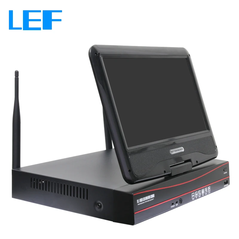 LEF 4CH NVR цифровой видеогеристратор обособленный для Наборы WI-FI видеонаблюдения DVR