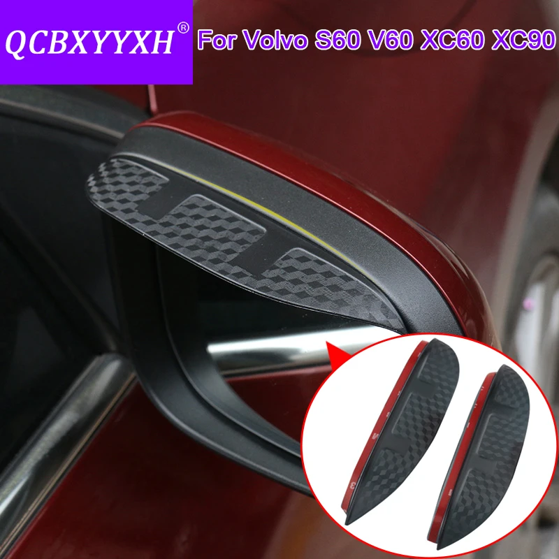 Карбоновое зеркало заднего вида для Volvo S60 V60 XC60 XC90 S90 V40 C30|carbon mirror cover|rearview covercar cover |