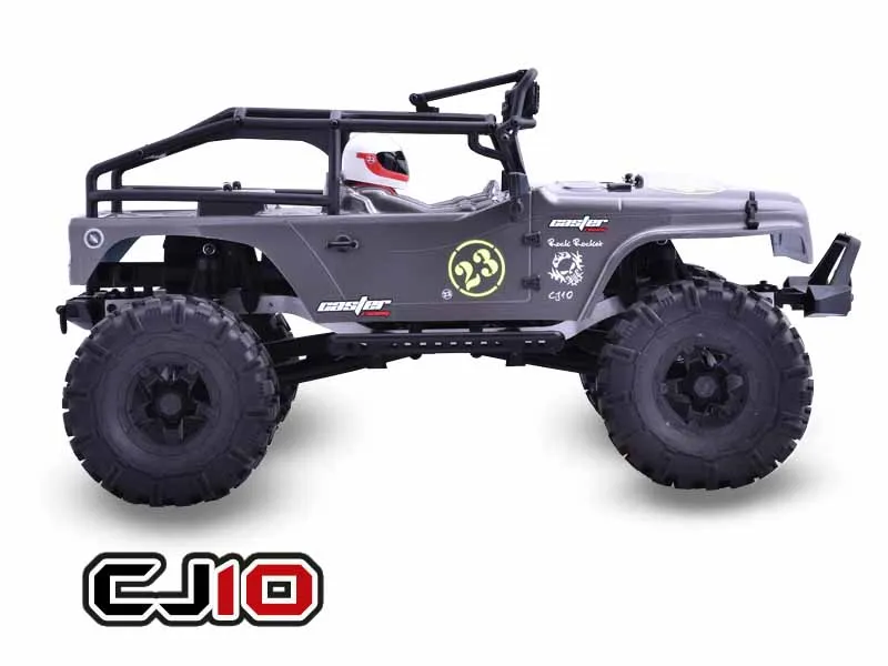 1:10 Scale Castle CJ10-16 4WD climbing Car jeep High speed electronics remote control Monster Truck rc racing cars | Игрушки и хобби