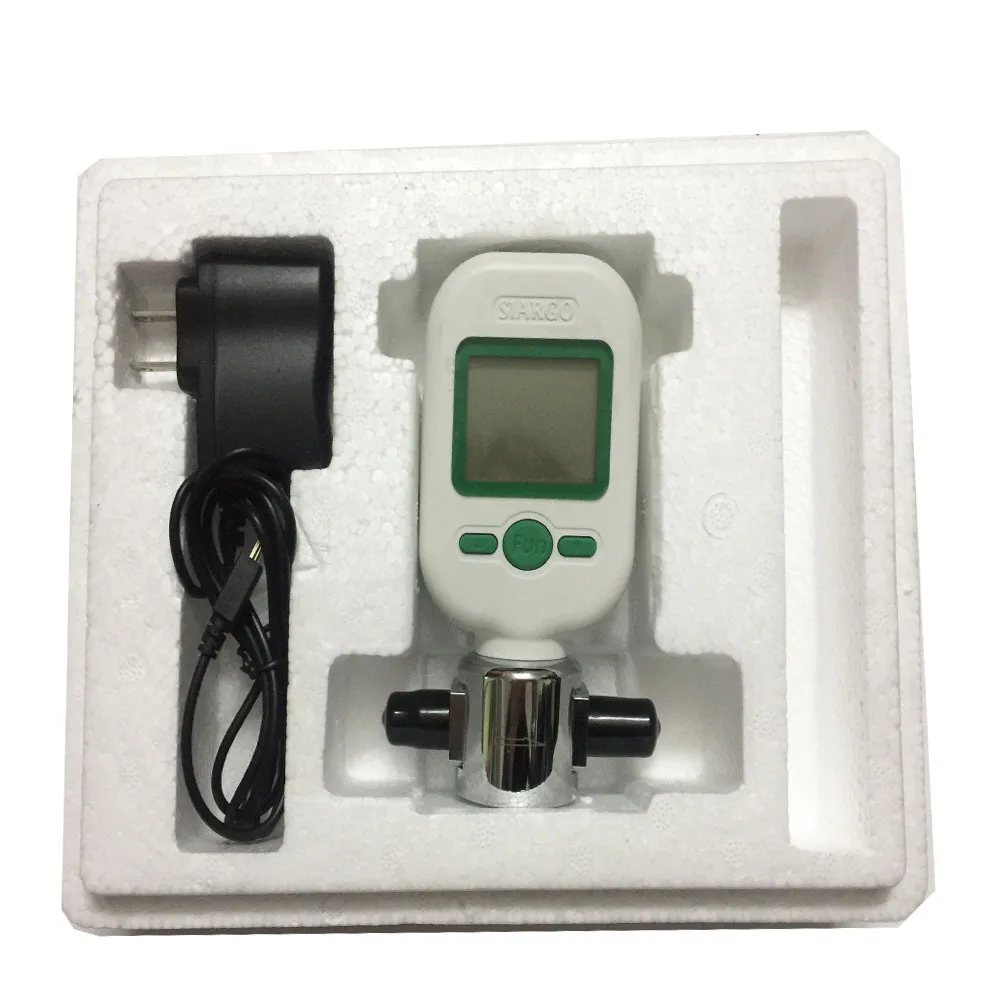 

Digital 0-25L/min argon gas flow meter digital display flowmeter range: 0-25L/min F