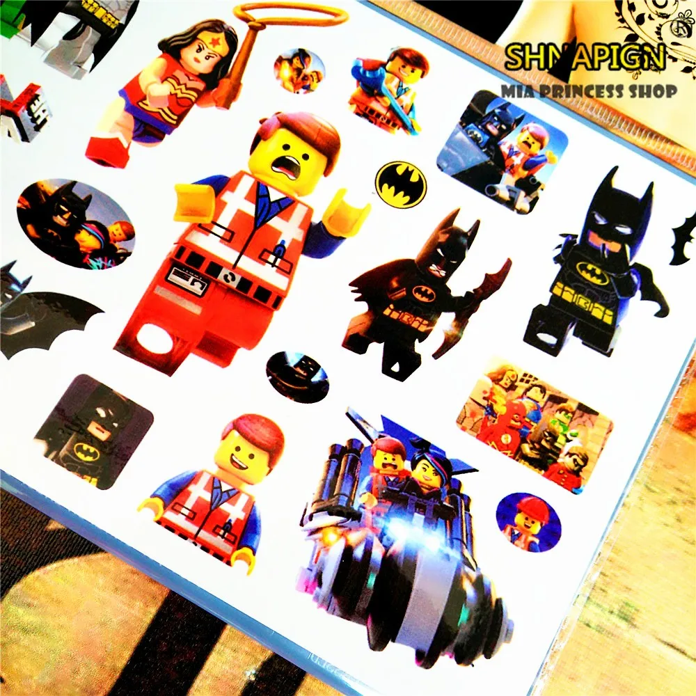 SHNAPIGN Batmen игрушка Робин детская временная татуировка боди-арт флеш-тату наклейка s 17*10 см водостойкая хна тату стикерская наклейка