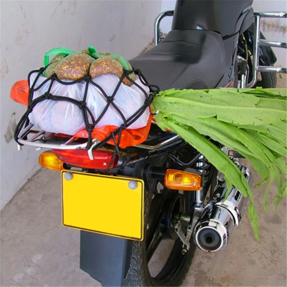 1 шт. эластичная веревка для багажа 30 х30 см|helmet rope|motorcycle cargo netmotorcycle luggage net |