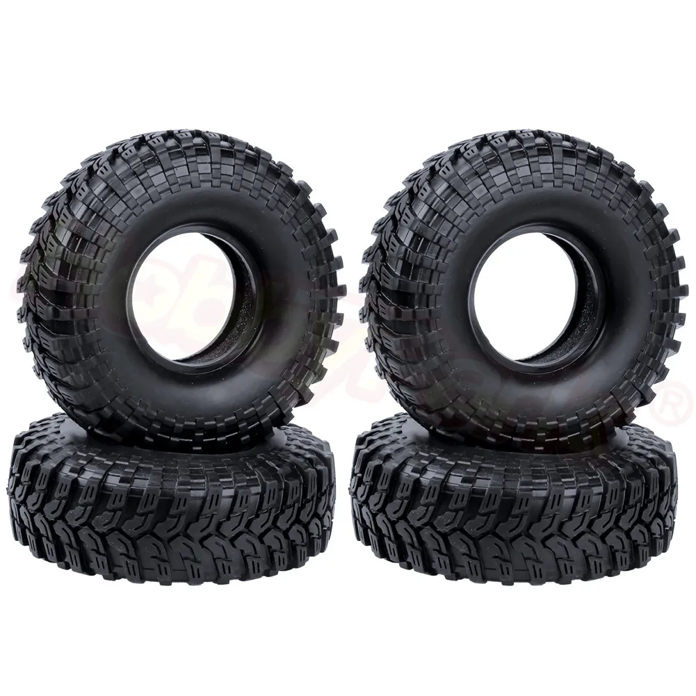 1 9 &quotBeadlock колеса шины с пенными вставками для 1/10 Рок Гусеничный осевой SCX10 90046 90047