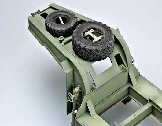 Военный сборный модель 1:35 русский MAZ-537G тяжелый полуприцеп грузовик 00211