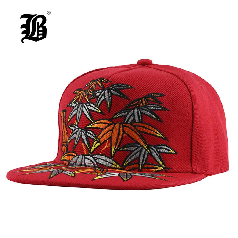 

[FLB] Мужская кепка Snapback в стиле хип-хоп, бейсболки на плоской подошве, качественные бамбуковые хлопковые головные уборы с вышивкой для мужчин...