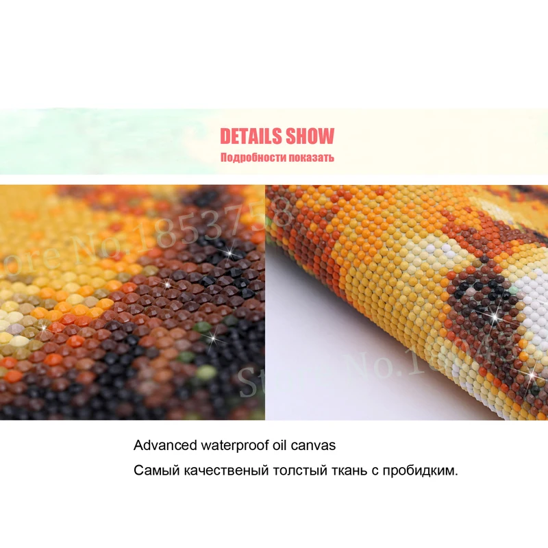 3D Алмазная вышивка 5D наборы для алмазной живописи декор из мозаики красивый