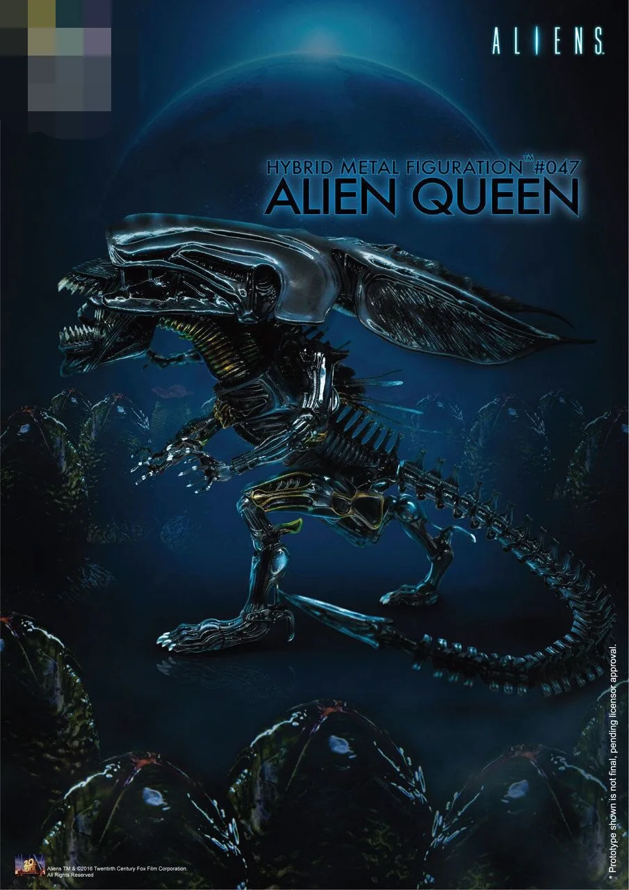 18 см ALIEN HYBRID METAL figuation #047 QUEEN ПВХ фигурка кукла Коллекционная модель игрушки |