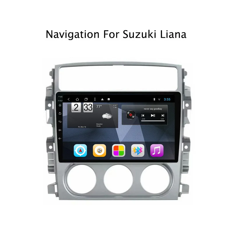 Navitopia четырехядерный Android 8 1 автомобильный DVD gps для Suzuki Liana 2007 2013 радио стерео с