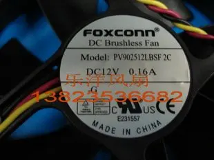 Охлаждающий вентилятор для посылка FOXCONN PV9025LBSF2C 12 В постоянного тока 0 16 А 9 см |