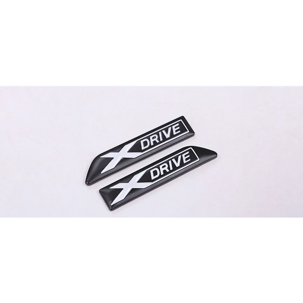 

ABS Car Front Fender Side Air Vent LOGO Sticker For BMW 3 Series X3 X4 X5 G01 G02 F15 X5M 2014-2021 Car Accessories 2pcs/set