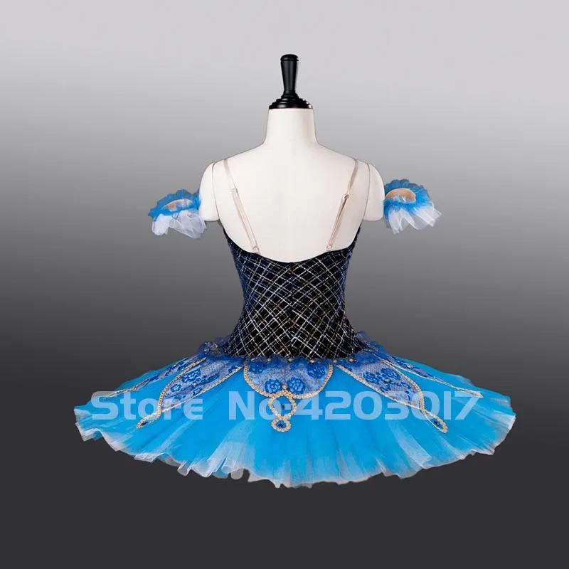 Adult Blue Fairy Professional Ballet Tutus Stage Performance Puff Skirt Girls Ballerina Costumes Dance Dress Women B9013 | Тематическая