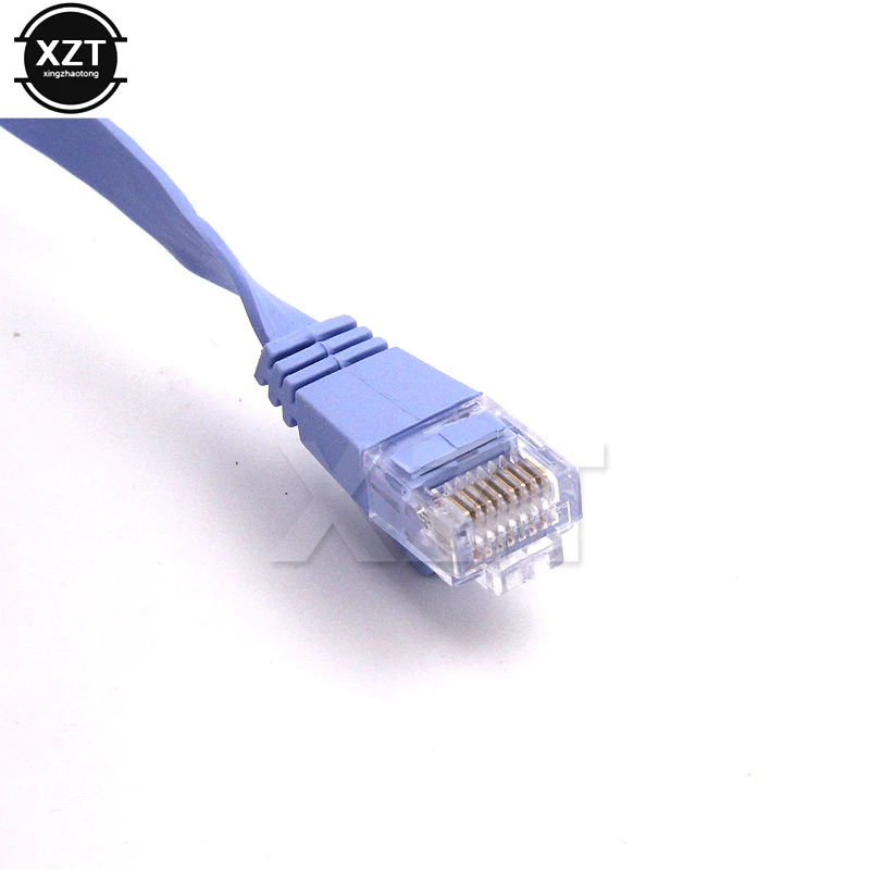 Высокое качество 15 метров CAT6 плоский UTP Ethernet сетевой кабель RJ45 патч LAN для