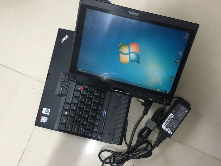 Автоматическая компьютерная диагностика x201t ноутбук 4g Cpu i7 с аккумуляторным