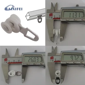 100 шт. Аксессуары для штор направляющий ролик