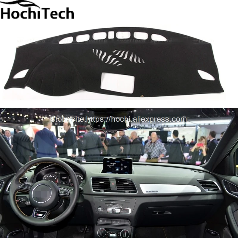 Коврик для приборной панели audi Q3 Q3S 2012 2017 защитный коврик затеняющая Подушка