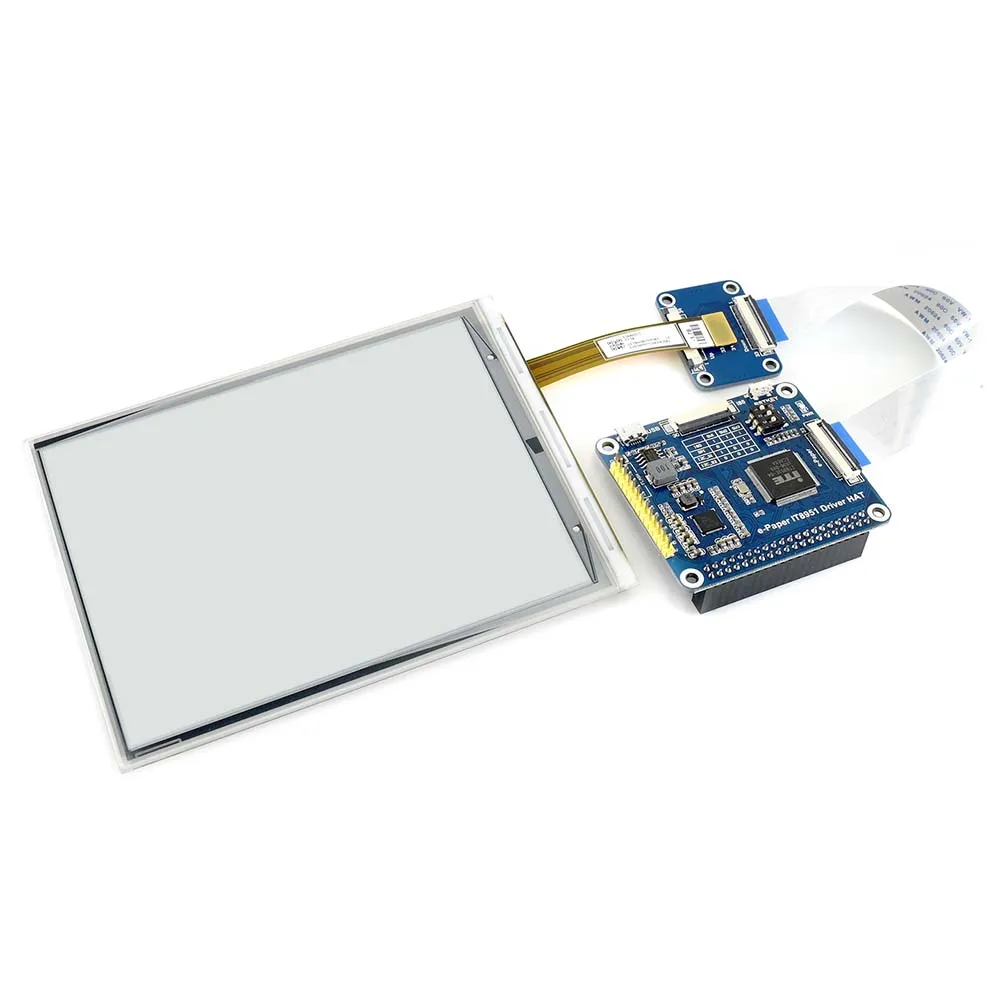 Waveshare 6 дюймов E Ink дисплей шляпа для Raspberry Pi 800*600 it8951контроллер USB/SPI/I80/I2C интерфейс