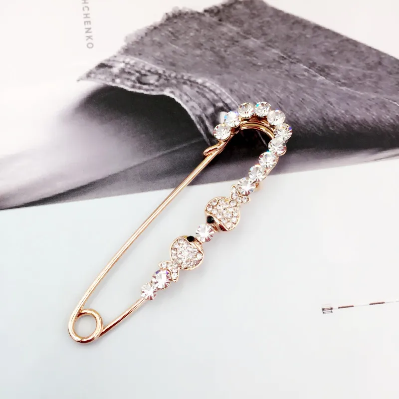 New Arrival Fashion Cute Double Kiss Fish Brooch Pins for Women Elegant Animal Brooches Scarf Wedding Jewelry Ceremony Gift | Украшения и