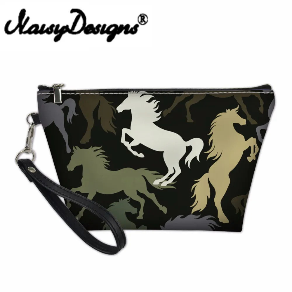 Noisydesigns Pochette Toiletry дизайнерская косметическая сумка косметичка Crazy Horse нейлоновая
